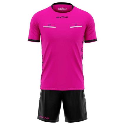 Givova Conjunto Flag L Fuchsia / Black