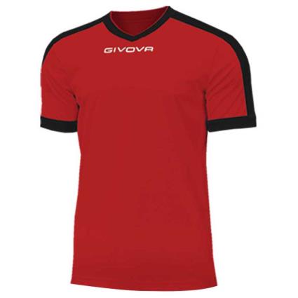 Givova Camiseta Manga Corta Revolution L Red / Black