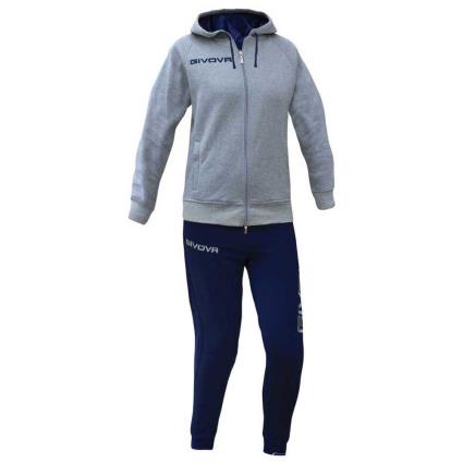 Givova Chándal Donna 8-10 Years Grey / Blue