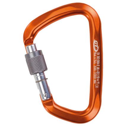 Climbing Technology Grande Mosquetão Anodizado Sg One Size Orange