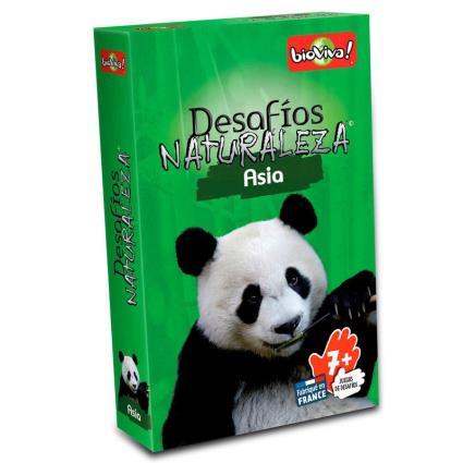 Bioviva Cartões Desafios Da Natureza Ásia One Size Multicolor