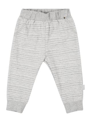 BESS Calças  branco / cinzento