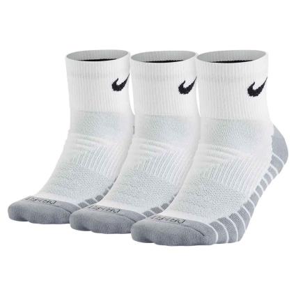 Meias Running Branco - Pack 3 Pares Homem tamanho L