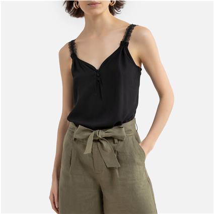 T-shirt  3 Stripes - Preto - T-shirt Mulher tamanho XL
