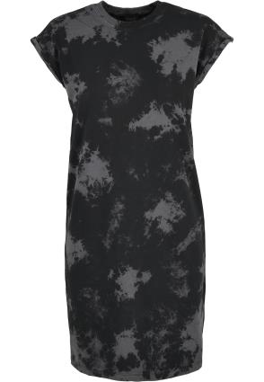 Urban Classics Vestido  preto / cinzento