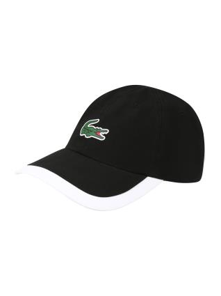 Lacoste Sport Boné desportivo  branco / preto / verde escuro / vermelho fogo