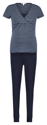 Esprit Maternity Pijama  branco / navy