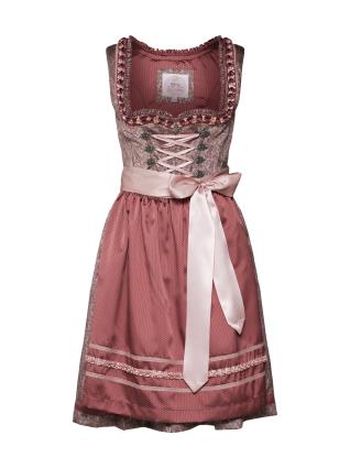 MARJO Dirndl 'Nola 58'  malva / cinzento / cor-de-rosa