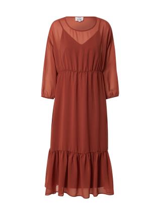 ABOUT YOU x MOGLI Vestido 'Liz'  castanho ferrugento
