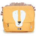 Mochila quadrada Satchel animal, da  amarelo medio liso com motivo