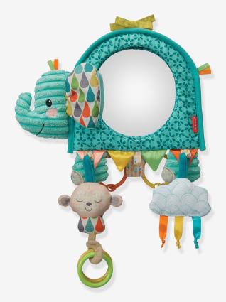 Elefante de atividades 3 em 1,  azul vivo estampado