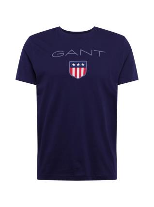 GANT Camisa  azul noite / cinzento / vermelho / branco