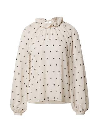 IVY & OAK Blusa  creme / preto