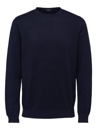 SELECTED HOMME Pullover 'BERG'  navy