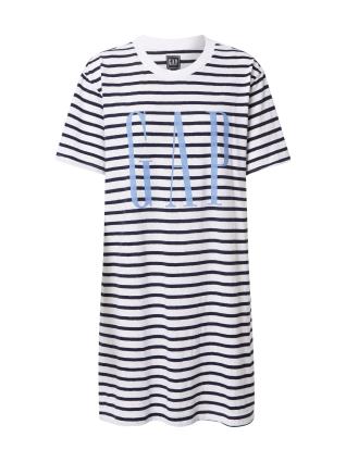 GAP Vestido  navy / branco / azul claro