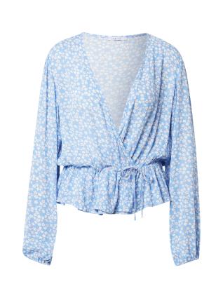 Hailys Blusa 'Neele'  azul claro / branco / rosa escurecido