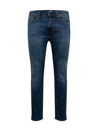 s.Oliver BLACK LABEL Calças de ganga 'CASBY RELAXED'  azul