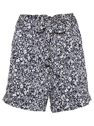 TOM TAILOR DENIM Calças  navy / branco