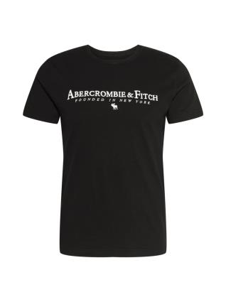 Abercrombie & Fitch Camisa  preto / branco