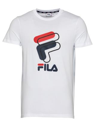 FILA Camisa 'Amparo'  branco / preto / vermelho / marinho
