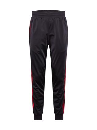 ADIDAS ORIGINALS Calças  preto / vermelho
