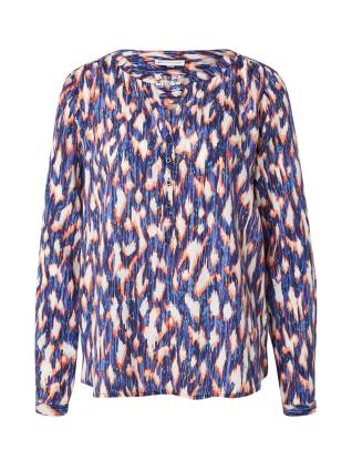 STREET ONE Blusa  azul / navy / branco / laranja