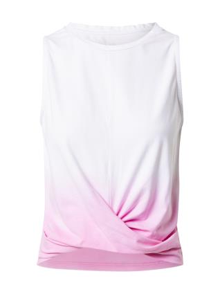 Hey Honey Top desportivo  branco / rosa néon