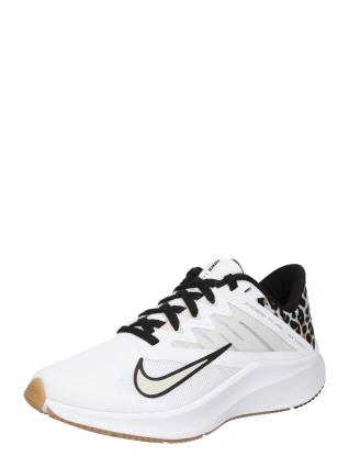 NIKE Sapatilha de corrida 'Quest 3 Premium'  branco / preto