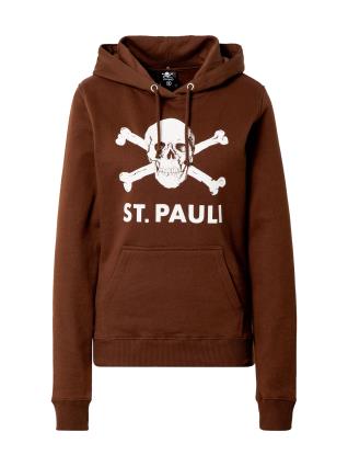 FC St. Pauli Sweatshirt  cobre / branco