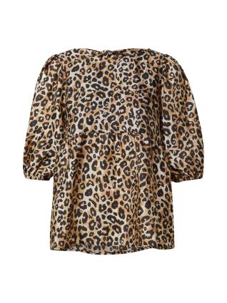 Cras Blusa  castanho / cappuccino / preto