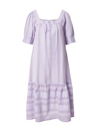 Cecilie Copenhagen Vestido 'Makena'  lilás / branco