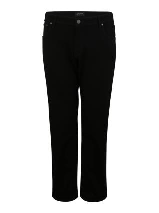 Jack & Jones Plus Calças de ganga 'Tim Original Am 816'  preto