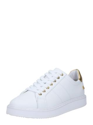 Lauren Ralph Lauren Sapatilhas baixas 'ANGELINE'  ouro / branco