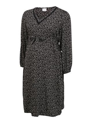 Mamalicious Curve Vestido 'ZELINA'  preto / branco