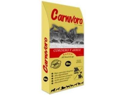 Ração para Cães CARNIVORO (15Kg - Seca - Adulto - Sabor: Borrego e Arroz)
