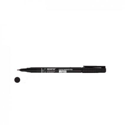 Marcador 0.6mm Permanente CD/DVD Fino Preto Epene