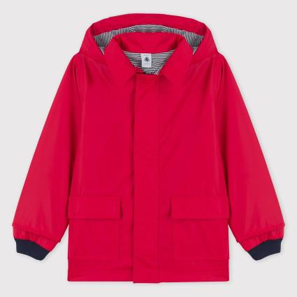 Petit Bateau Impermeável com capuz, 3-12 anos