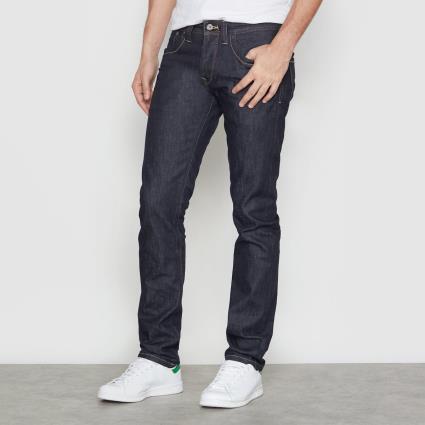 Jeans de corte direito, cintura descida, CASH