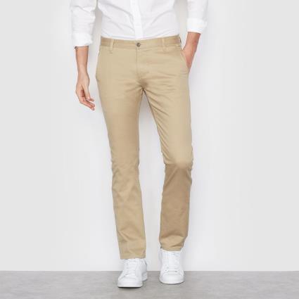 Calças chino corte skinny Alpha Stretch Khaki