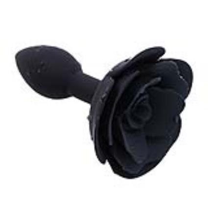 PLUGUE ANAL DE SILICONE OHMAMA FETISH ROSE - PRETO