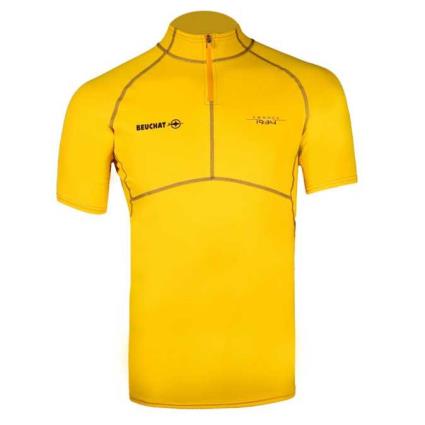 Beuchat Camiseta De Manga Curta Atoll XS Yellow