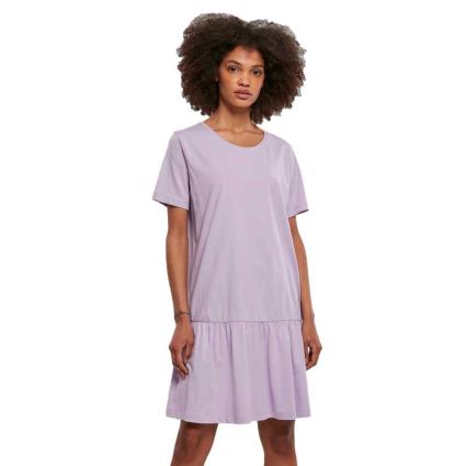 Urban Classics Vestido Curto Manga Curta Valance L Lilac