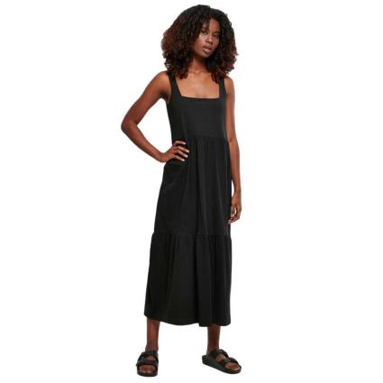 Urban Classics Vestido Midi Sem Mangas Valance L Black