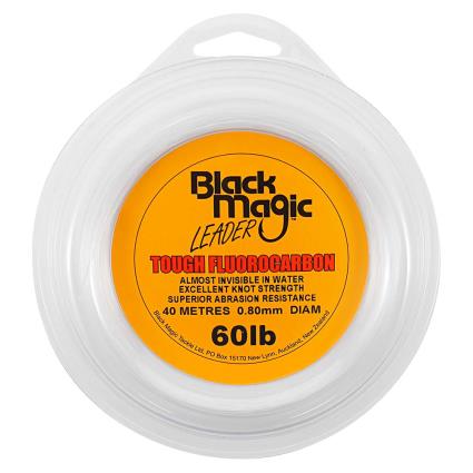 Black Magic Tough Fluorocarbon 40 M 0.800 mm Clear
