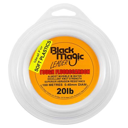 Black Magic Tough Fluorocarbon 100 M 0.400 mm Clear