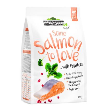Greenwoods Salmão com batata, espinafres e arandos - 400 g