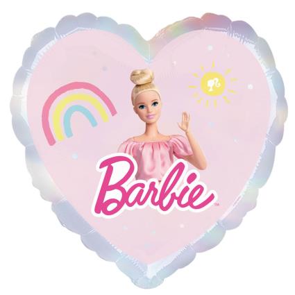 Balão Foil 18' Barbie Coração