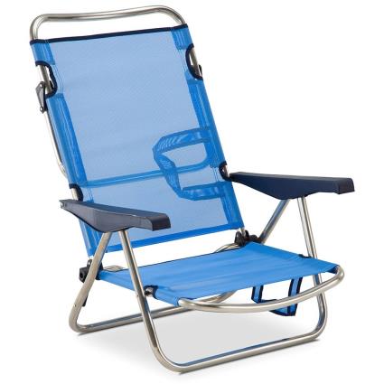 Solenny Cadeira Dobrável Baixa 86x81x62cm One Size Blue