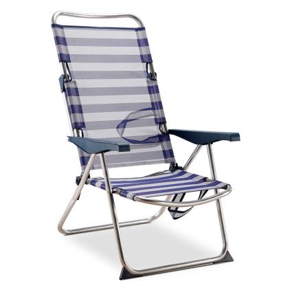 Solenny Cadeira Dobrável 4 105x91x63cm One Size Navy / White