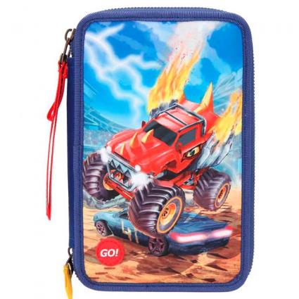 Monster Cars Estojo Triplo Monster Truck